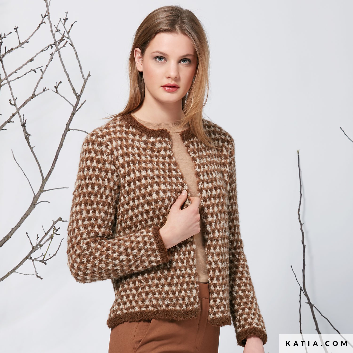 Giacca Donna Autunno Inverno Modello Schemi Katia