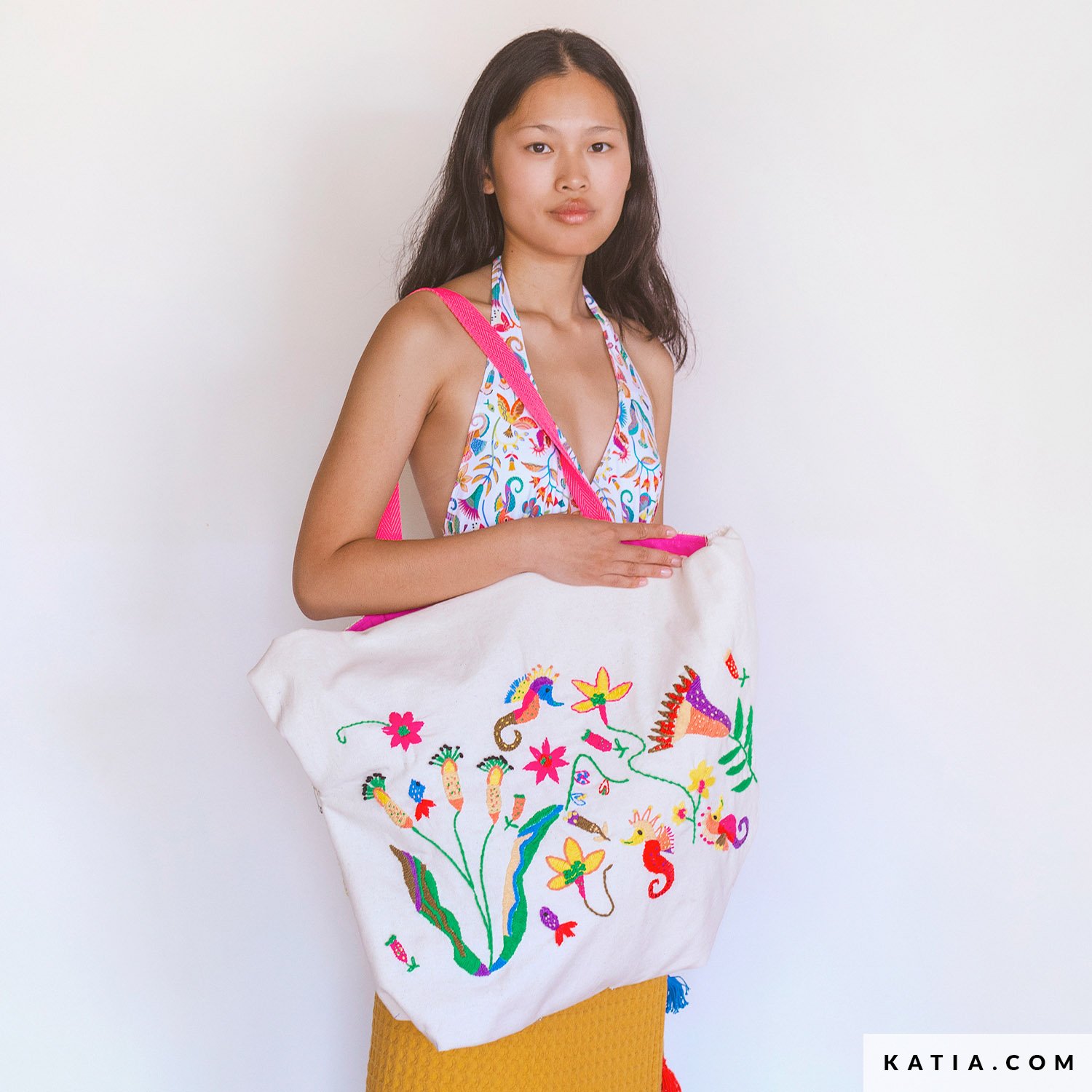 Kit Couture et Broderie | Sac avec Broderie Mexicaine