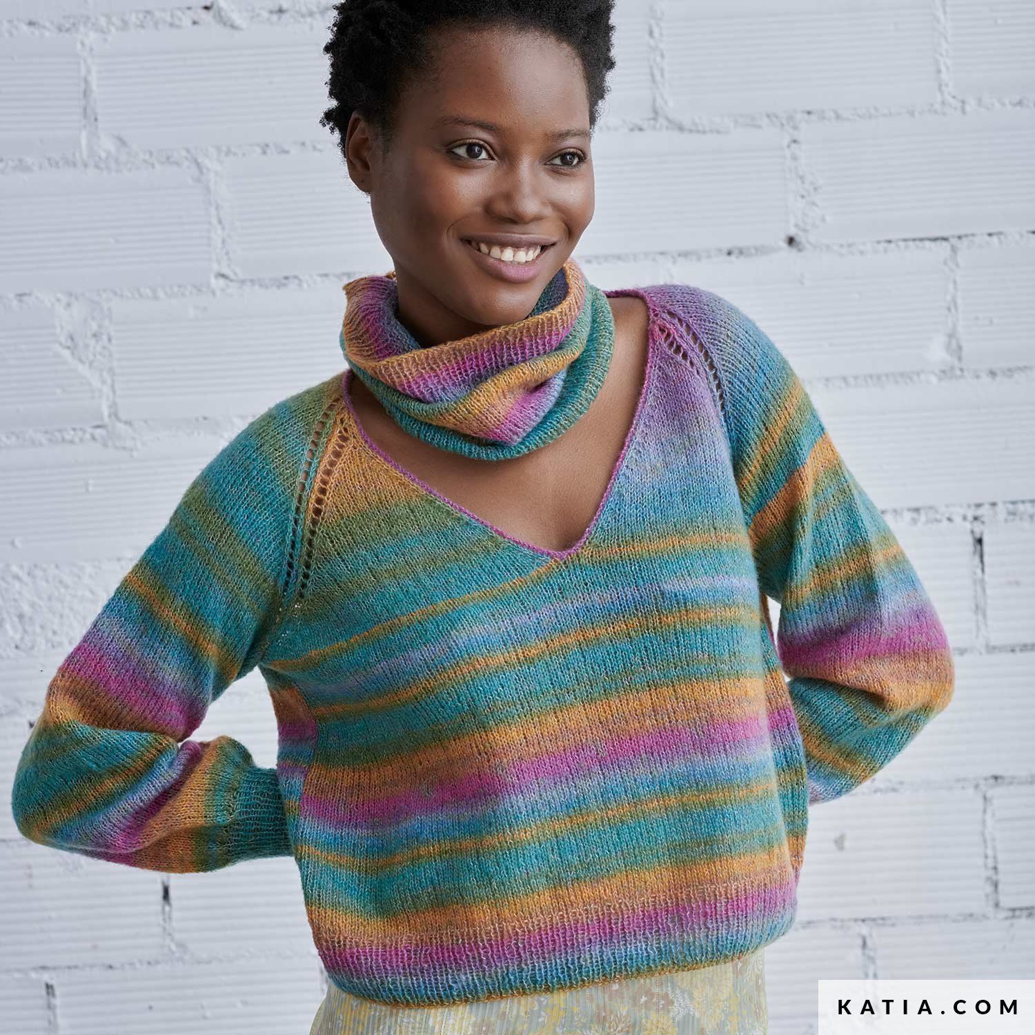 Crochet sweater in the round hotsell