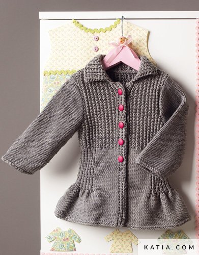 Baby knitted coat best sale