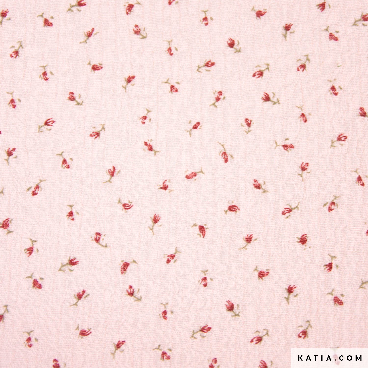 Roses cotton muslin fabric - Autumn / Winter | Katia.com