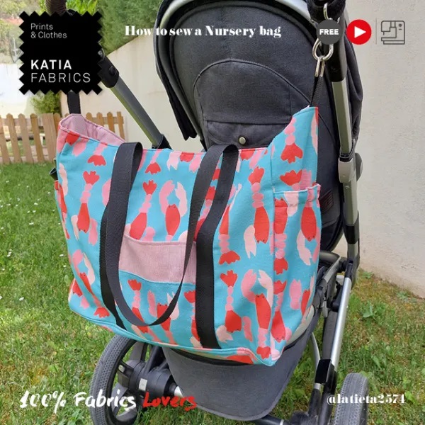 Easy idea to sew a nursery bag - FREE PATTERN