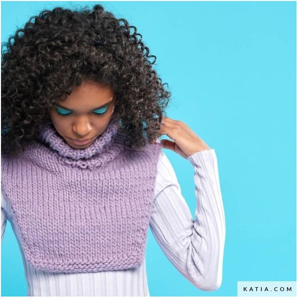 WOW! Hype Knit Dickey Pattern - Intermediate - (99999-1027-5)¦ Katia.com