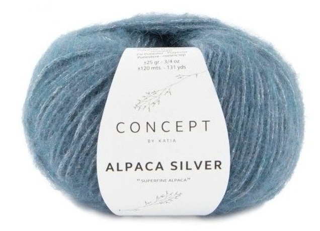 Alpaca Silver - Blue/Silver (277) | Katia.com