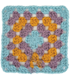 How to make a granny square with Katia Instagranny 