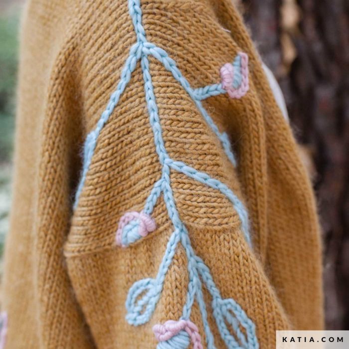 5 Hand Embroidery Ideas for Your Knitting Projects