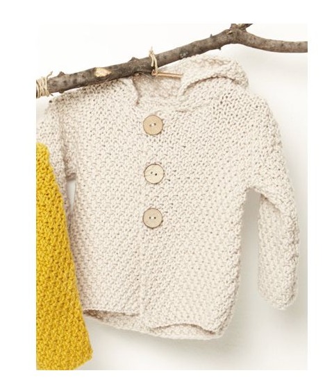 Babies Jacket Knitting Pattern - A/W - Intermediate - (5989-2)