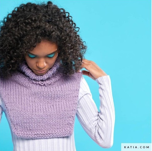 WOW! Hype Knit Dickey Pattern - Intermediate - (99999-1027-5)¦ Katia.com