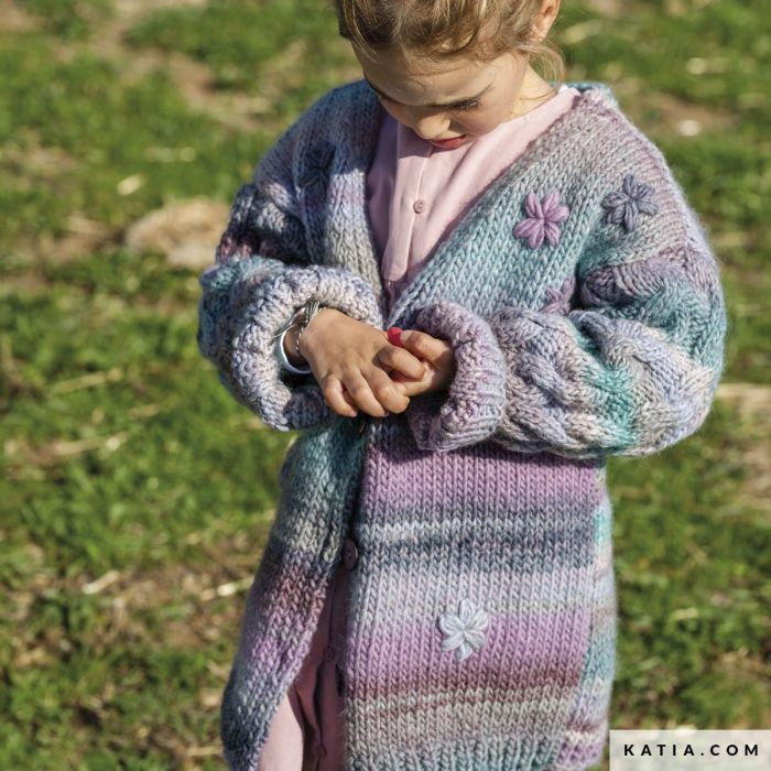 KIDS JACKET KNITTING KIT