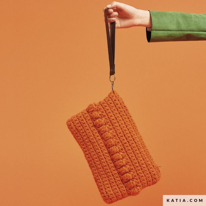 clutch crocheted