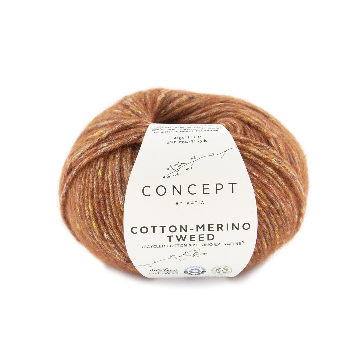 Concept Cotton Merino Tweed: Recycled Cotton